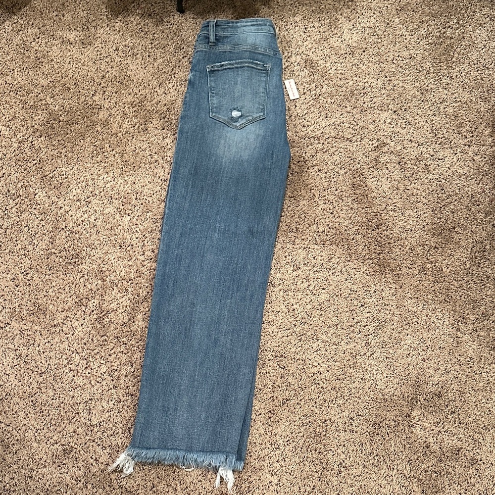 Classic Straight Leg Denim Jeans